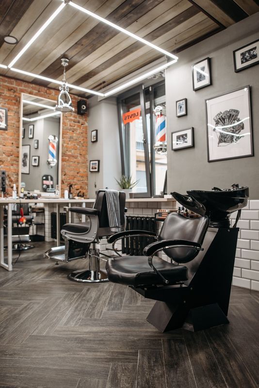 Klassik Barber Shop Innenansicht